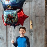 Úžasňákovi 2 balónek foliový 88 cm x 73 cm